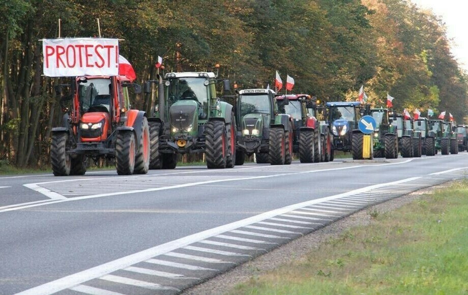 Zdjęcie do Akcja protestacyjna rolnik&oacute;w