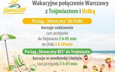 Zdjęcie do Wakacyjne połączenie Warszawy z Tr&oacute;jmiastem i Ustką