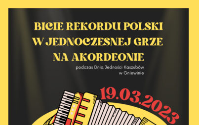 Zdjęcie do Bicie rekordu Polski w jednoczesnej grze na akordeonie