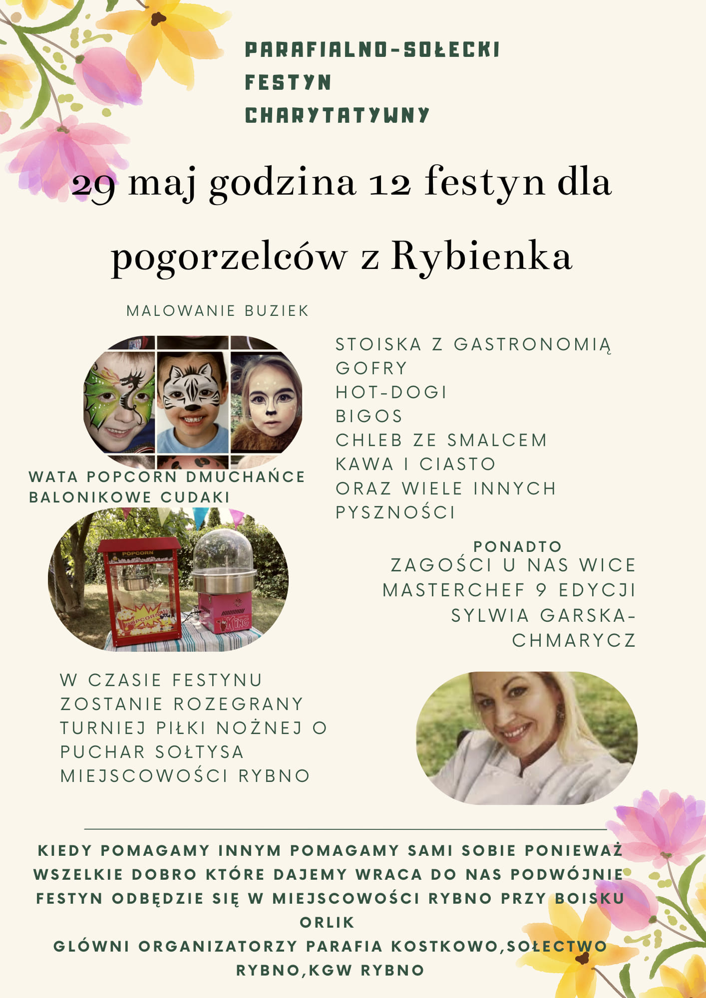 Parafialno- Sołecki Festyn charytatywny w Rybnie