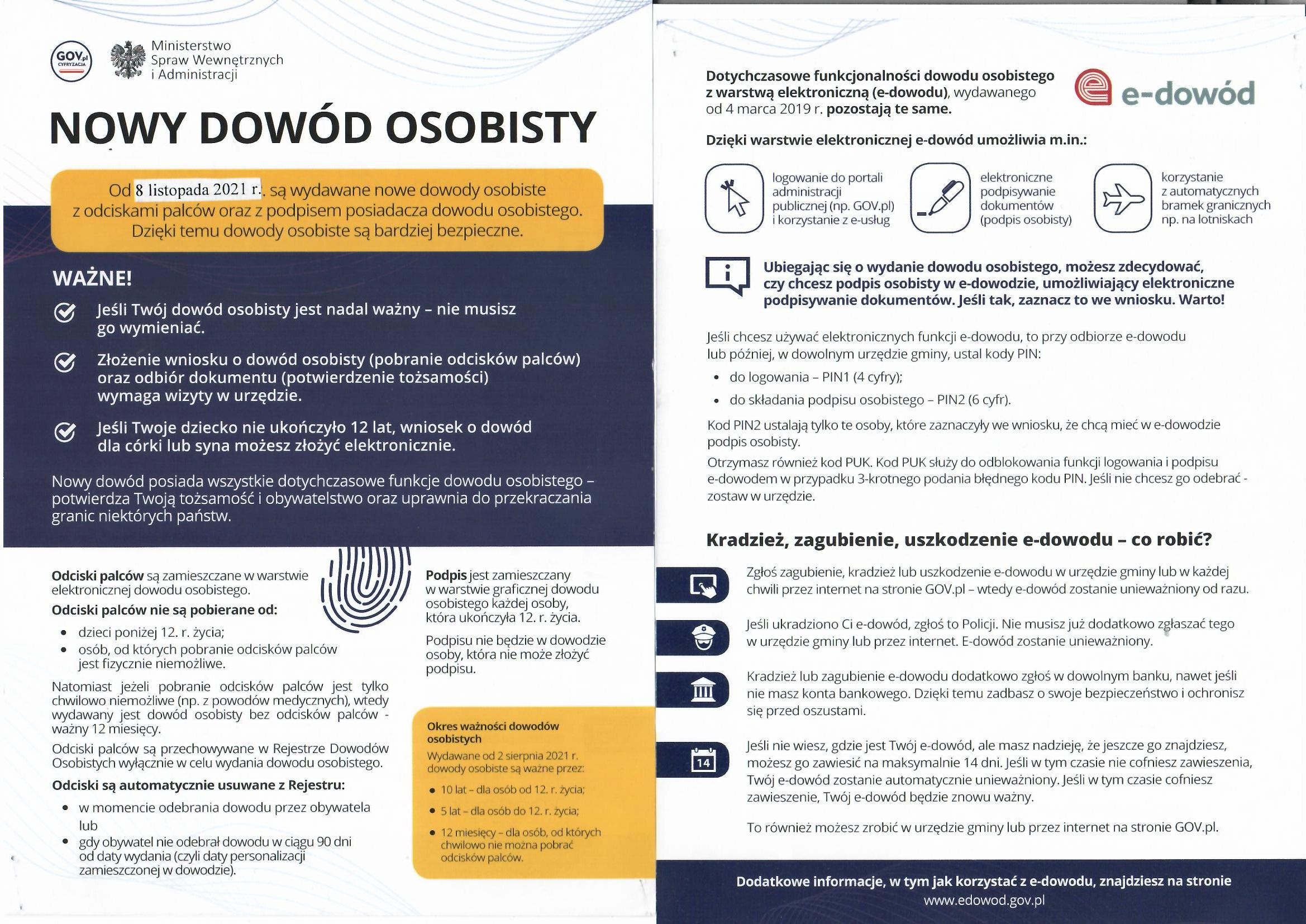 Nowy dowód osobisty