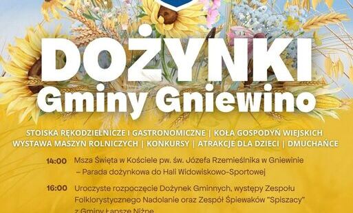 Zdjęcie do Dożynki Gminy Gniewino 2026 - zapraszamy na święto plon&oacute;w!