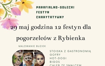 Zdjęcie do Parafialno- Sołecki Festyn charytatywny w Rybnie