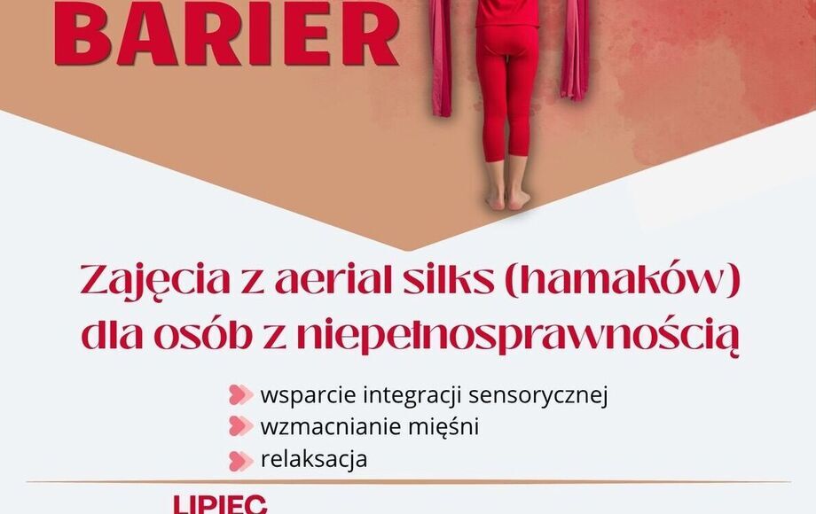 Zajęcia ruchowe z elementami aerial silk w Gminie Gniewino